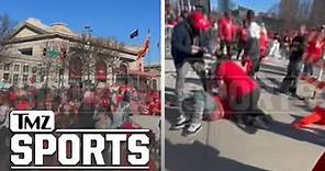New Video Of Moment Rapid-Fire Shots Rang Out at Kansas City Chiefs Rally | TMZ Sports