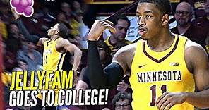 JELLY FAM Goes To COLLEGE! Isaiah Washington Full Highlights, Pregame Routine at Minnesota!