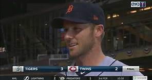 Tigers' Andrew Romine on playing all nine positions in Saturday night's game