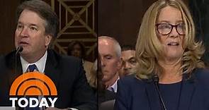 Brett Kavanaugh And Christine Blasey Ford Deliver Testimony In Senate Hearing | TODAY