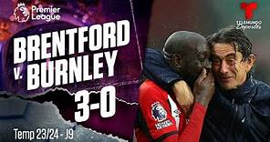 Highlights & Goles: Brentford v. Burnley 3-0 | Premier League | Telemundo Deportes
