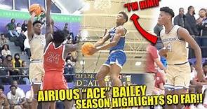 Airious "Ace" Bailey MAKES THE GAME LOOK EASY!! | SEASON HIGHLIGHTS SO FAR
