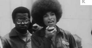 1969 Civil Rights, Black Panthers, Angela Davis | Kinolibrary