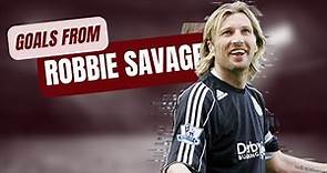 A few career goals from Robbie Savage