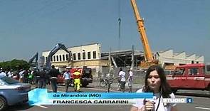 Terremoto in diretta a Mirandola (Modena) 29 maggio 2012 - Studio1 - Canale 80