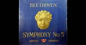 リヒャルト・シュトラウス指揮 ベートーヴェン 交響曲第5番 Richart Strauss conducts Beethoven Symphony No 5