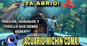 Ya abrió! 😲Así es el ACUARIO MICHIN CDMX en parque Tepeyac, TODO LO QUE DEBES SABER