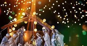 Christmas Day Background Video HD | Jesus Born | No Copyright | Nativity Scene Video