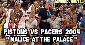 Detroit Pistons vs Indiana Pacers - " La Gran Pelea 2004" | Mini Documental NBA