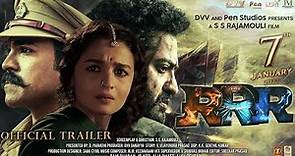 RRR | Official Trailer | Ram Charan | Jr. NTR | S.S. Rajamouli | Karan Johar | Alia bhatt