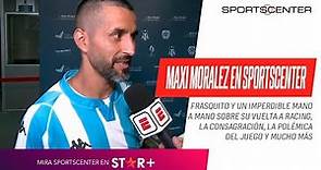 "FUE UN REGRESO SOÑADO": Maxi Moralez, IMPERDIBLE tras la consagración de #Racing