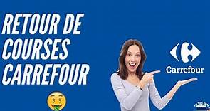 Retour de Courses Carrefour : Bon de 10€ Lessive et Entretien