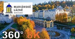 Město Mariánské Lázně - VR 360, rozlišení 8K