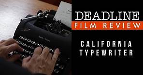 California Typewriter Review - Tom Hanks, Sam Shepard