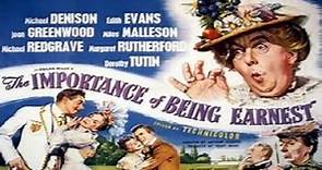 The Importance Of Being Earnest 1952 Michael Redgrave, Michael Denison, Margaret Rutherford