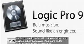 Descarga logic studio 9 logic pro