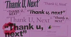 Ariana Grande - thank u, next [MP3 Free Download]