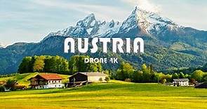 Austria desde lo alto, paisajes bellos | landscapes Drone 4K