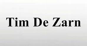 Tim De Zarn