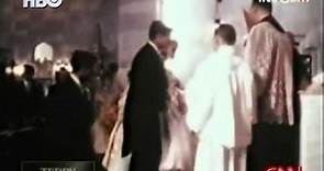 1958, Joan Bennett & Ted Kennedy's wedding