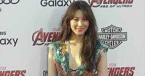 Claudia Kim "Avengers: Age of Ultron" World Premiere Red Carpet