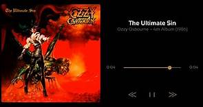 Ozzy Osbourne - The Ultimate Sin (1986)