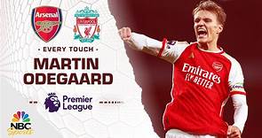 Every touch by Martin Odegaard in Arsenal's 3-1 win v. Liverpool | Premier League | NBC Sports