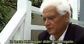 Derrida: "What Comes Before The Question?"