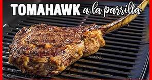 Cómo cocinar Tomahawk Steak a la PARRILLA ¿El mejor corte de carne?
