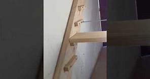 Cómo hacer una escalera de madera