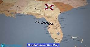 Where is Florida in the US and and Cities Map of Florida