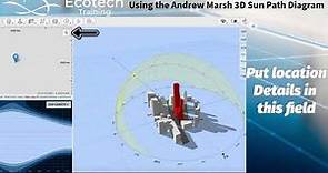 How to use Andrew Marsh Sun Path Diagrams | Ecotech Training