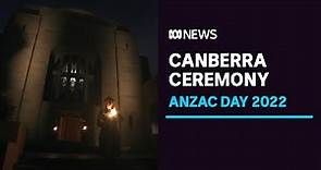 Tens of thousands return to Australian War Memorial for ANZAC commemorations | ABC News