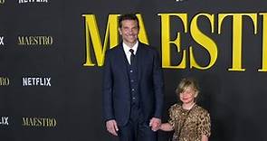 Bradley Cooper with Daughter Lea De Seine attend Netflix's "Maestro" Los Angeles special screening