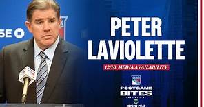 NYR vs LAK: Peter Laviolette Postgame Media Availability | December 10, 2023