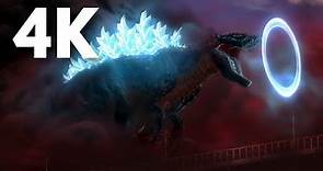 Godzilla's Atomic Breath Evolution | Godzilla Singular Point (2021) [4K Upscale]
