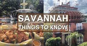 Things to Know BEFORE Visiting Savannah, Georgia - Savannah 10 Things to Know Before You Go!