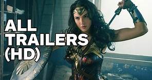 Wonder Woman - All Trailers (2017)