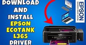 How To Download & Install Epson EcoTank L355 Printer Driver in Windows 10/11