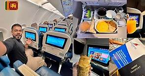 Luxurious SriLankan AIRLINES A321 ECONOMY CLASS journey During CRISIS || Unlimited FOOD ||