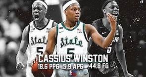 Cassius Winston MSU 2019-20 Season Montage | 18.3 PPG 5.7 APG 42.9 FG% 2nd Team All-American