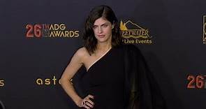 Alexandra Daddario 26th Annual ADG Awards Red Carpet Fashion