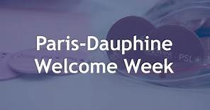 Paris-Dauphine Welcome Week