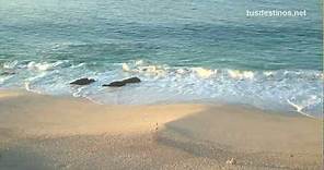 Sonido del mar relajante HD Imágenes de las olas en la playa. Sound of the sea, Waves, Relax vistas