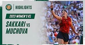 Muchova vs Sakkari Round 1 Highlights | Roland-Garros 2023