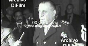 General Roberto Viola se despide del periodismo argentino 1979