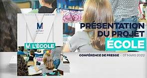Marine Le Pen présente son projet pour l'école | M la France