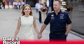 Christian Horner and Spice Girl wife Geri put on united front ahead of Bahrain F1 Grand Prix