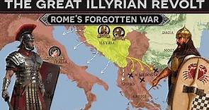 The Great Illyrian Revolt - Rome's Forgotten War DOCUMENTARY