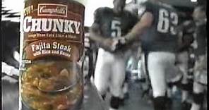 Campbell's Chunky Soup Commercial with the Philadelphia Eagles